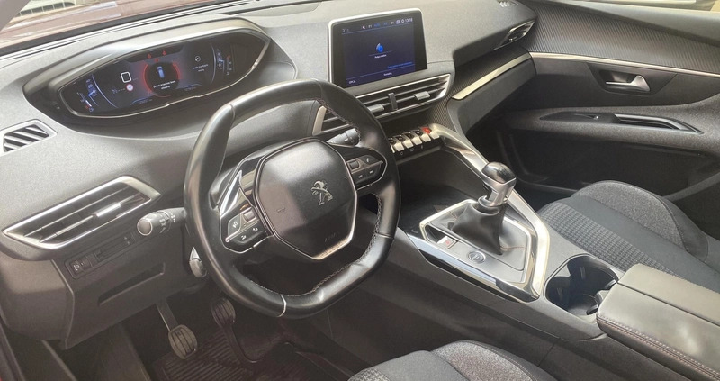 Peugeot 3008 cena 77900 przebieg: 128000, rok produkcji 2018 z Gdańsk małe 277